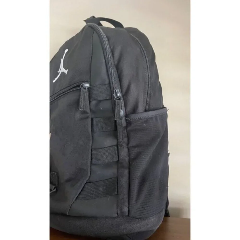 JUMPMAN Nike Jordan Air Jam Black‎ Zone Backpack (40.45L) School Rucksack Laptop